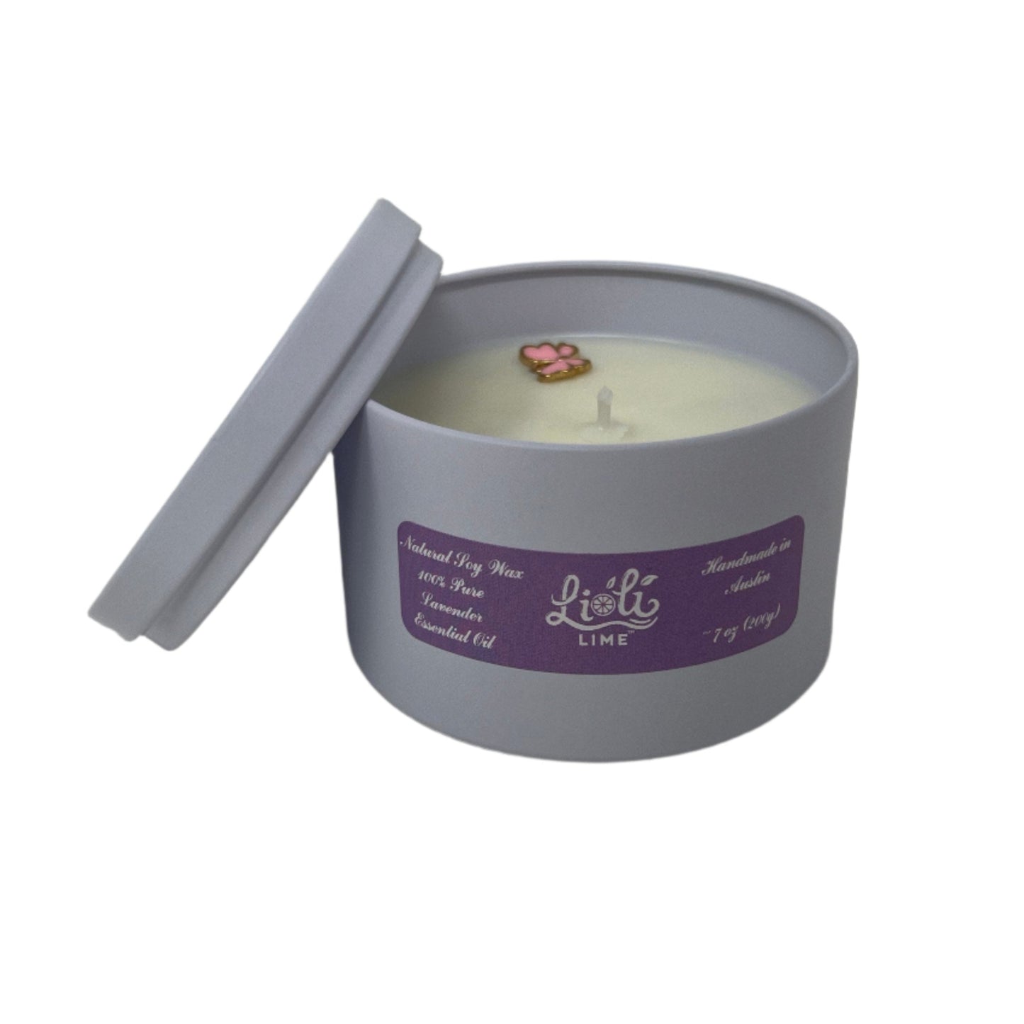 Lavender 100% Soy Wax Natural Candle 7 oz