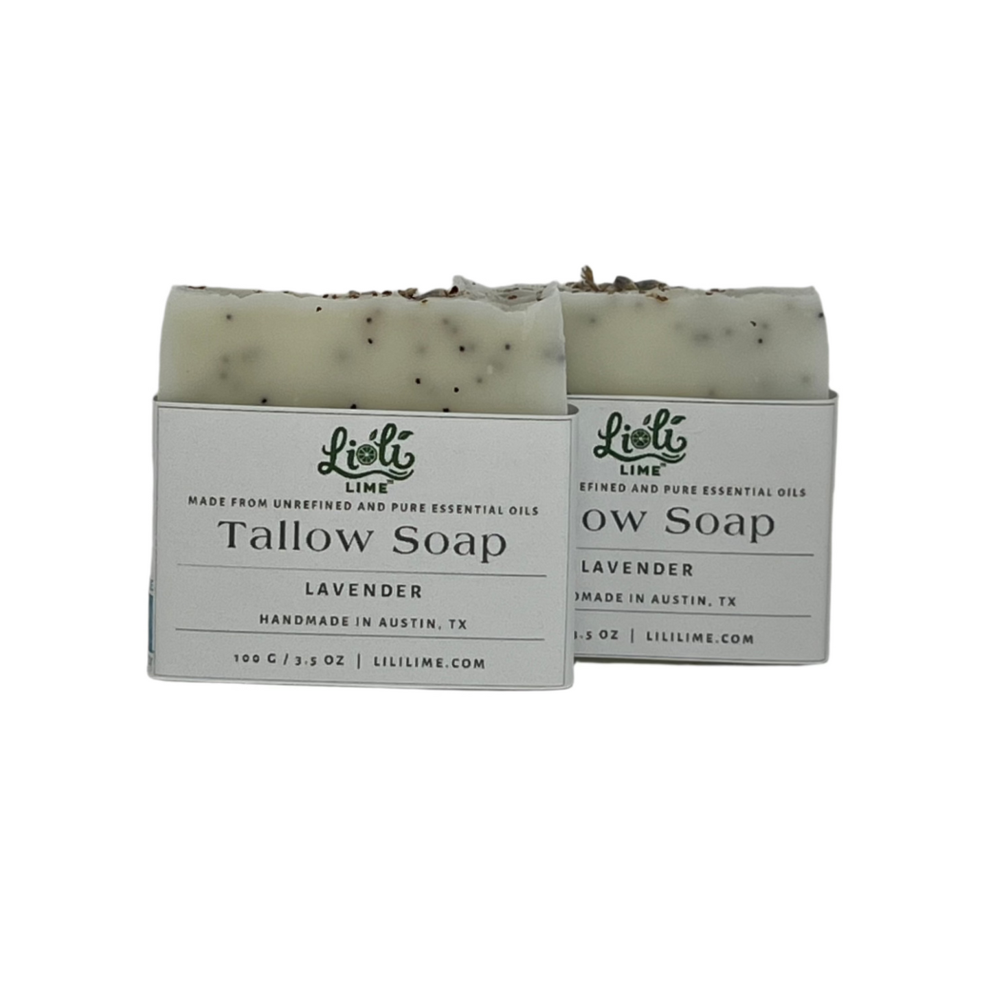 Lavender scented Luxury Handmade Beef Tallow Soap Bar