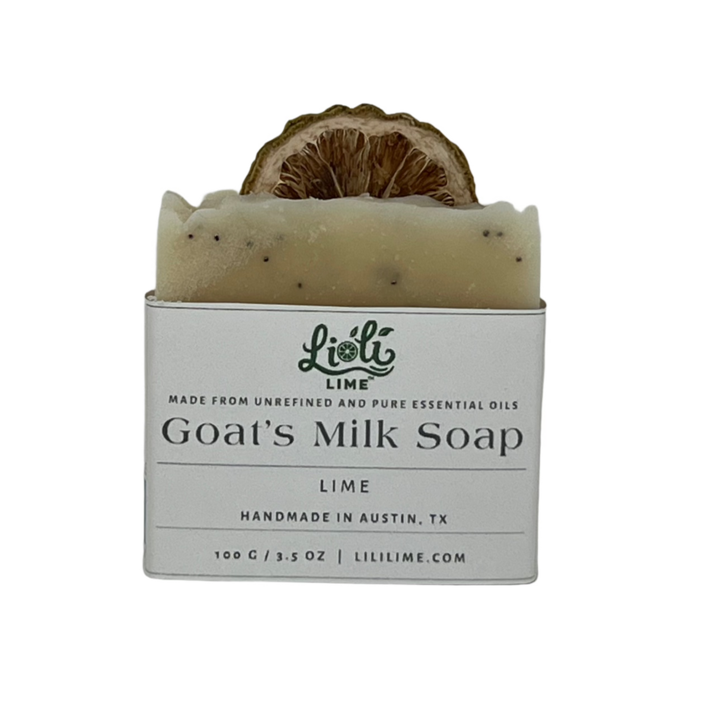 Lime scented Luxury Handmade Goat’s Milk Soap