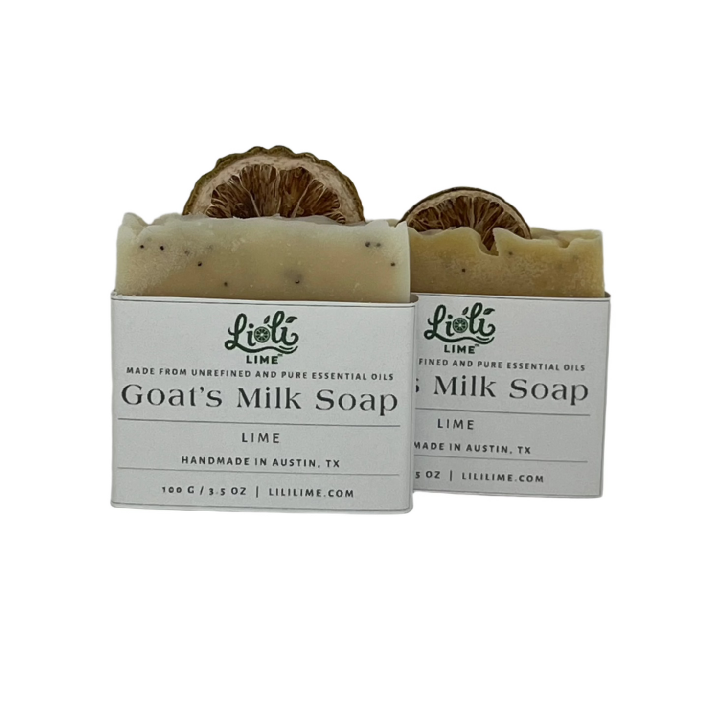 Lime scented Luxury Handmade Goat’s Milk Soap