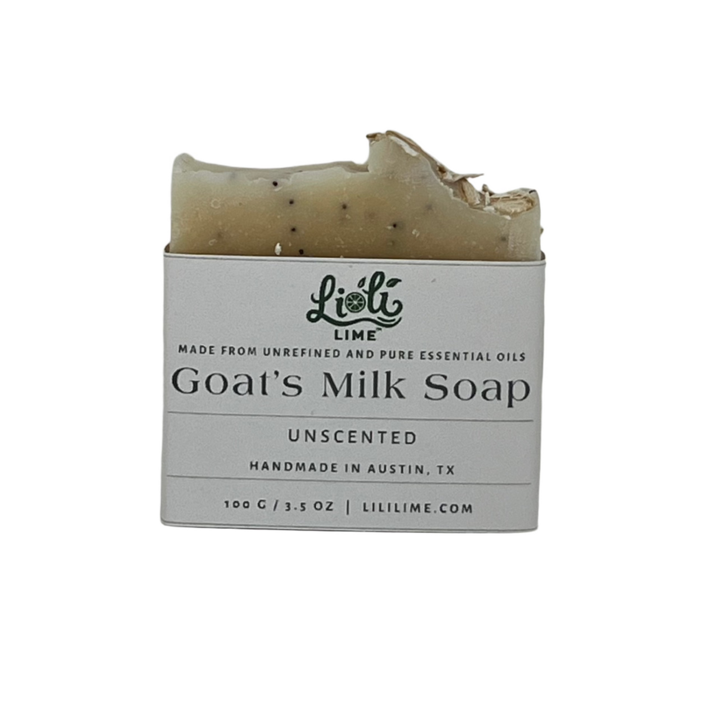 Unscented Luxury Handmade Goat's Milk Soap Bar