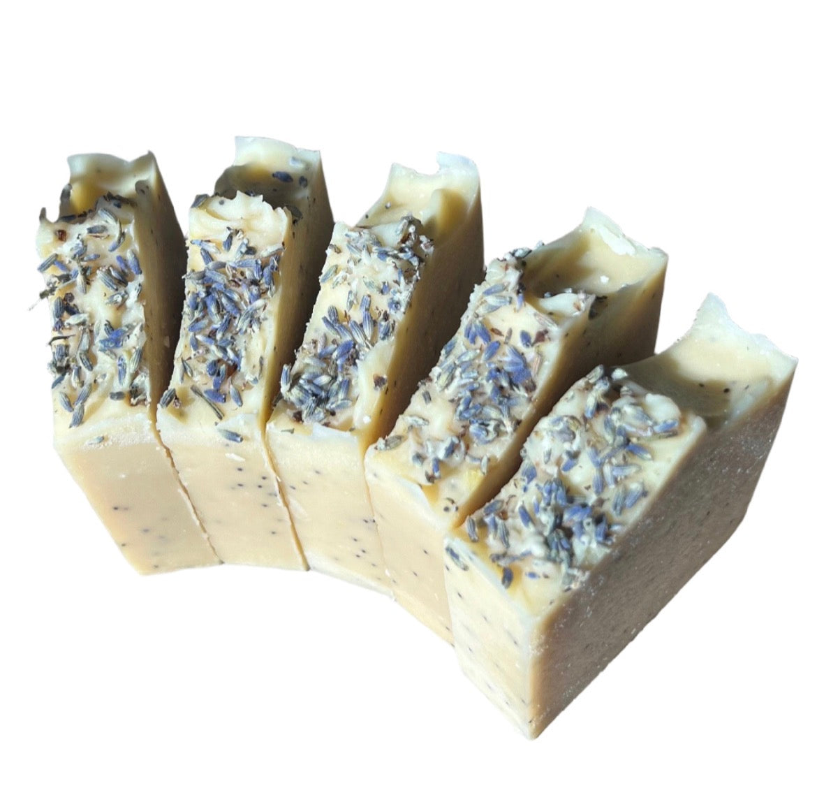 Lavender scented Handmade Botanical Soap Bar (1 bar - 3.5oz)