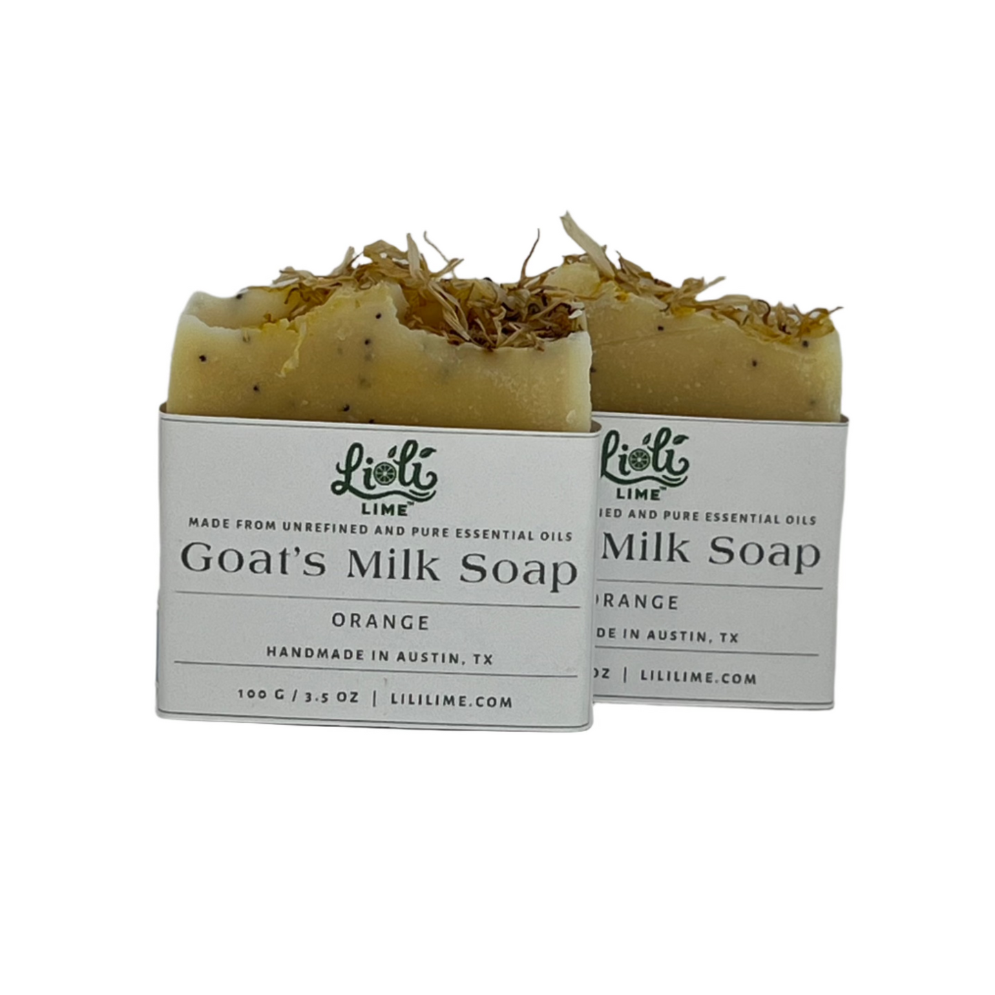Orange scented Luxury Handmade Goat’s Milk Soap