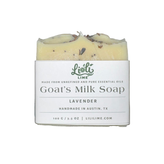 Lavender scented Luxury Handmade Goat's Milk Soap Bar