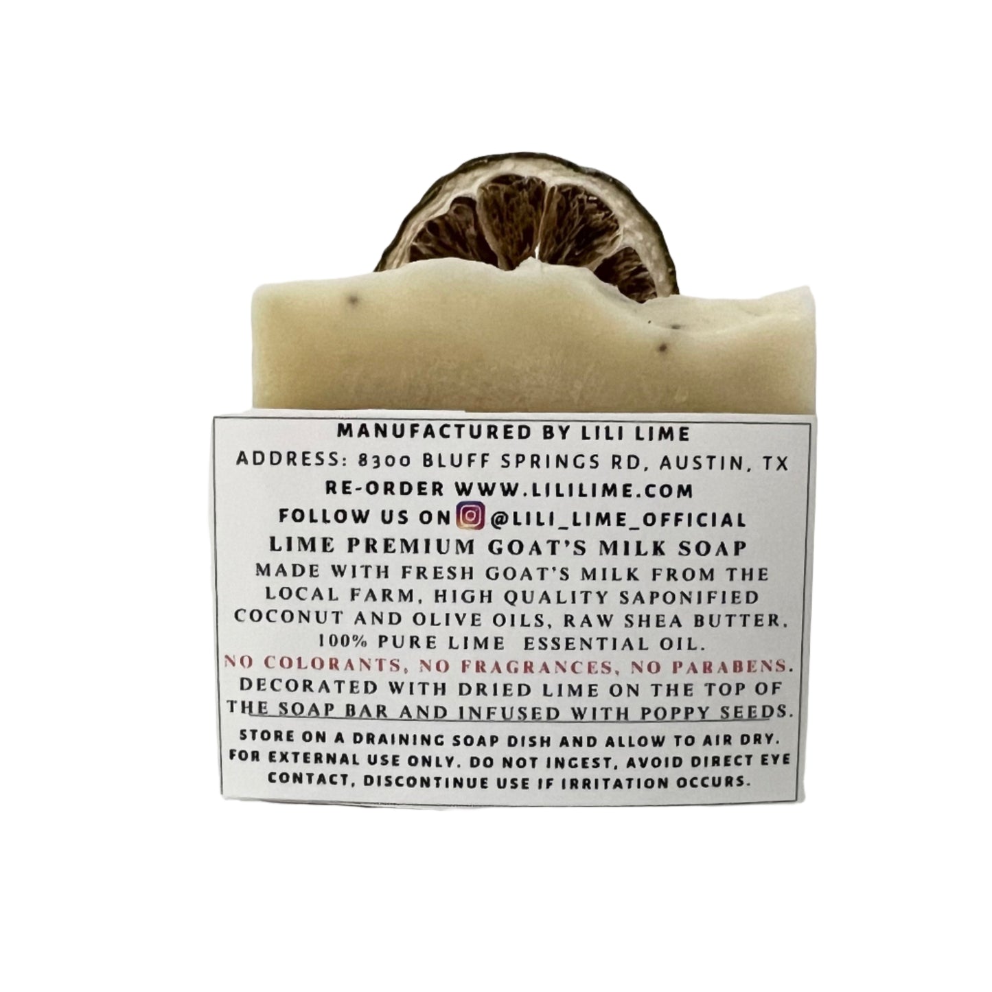 Lime scented Luxury Handmade Goat’s Milk Soap