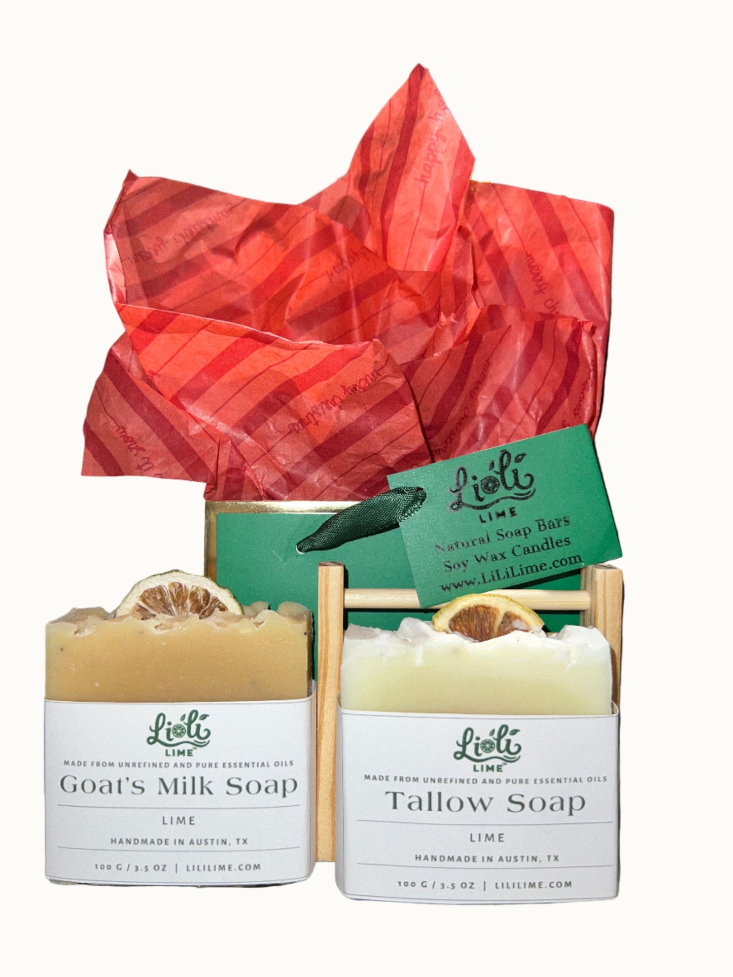 Christmas Gift 2 soaps of your choice + soap dish + price includes shipping