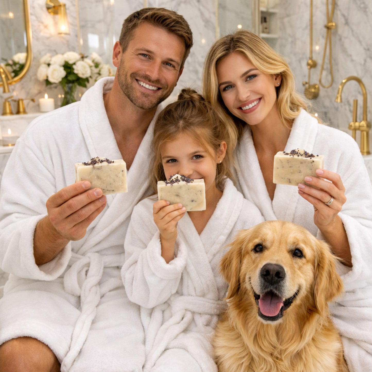 Gift set 2 soaps of your choice + soap dish + gift packaging
